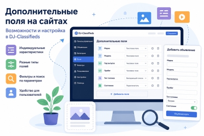 Готовый сайт объявлений на Joomla, легко и просто (часть 3 - дополнительные поля и фильтры)